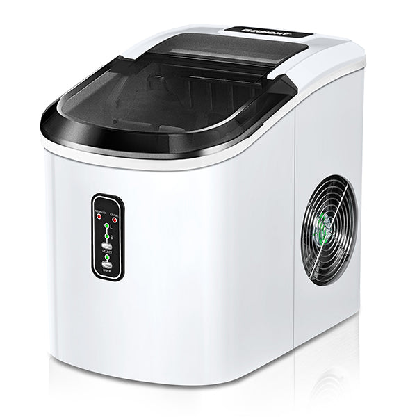 1.5lb White Arc Bullet Ice Maker IM01B Euhomy