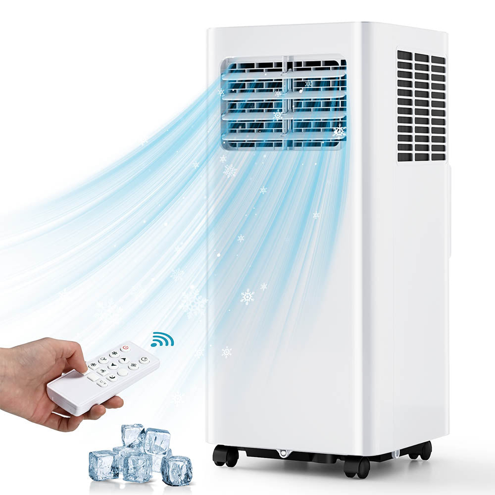 EUHOMY 8,000 BTU Portable AC with Fan & Sleep Modes – 3-in-1