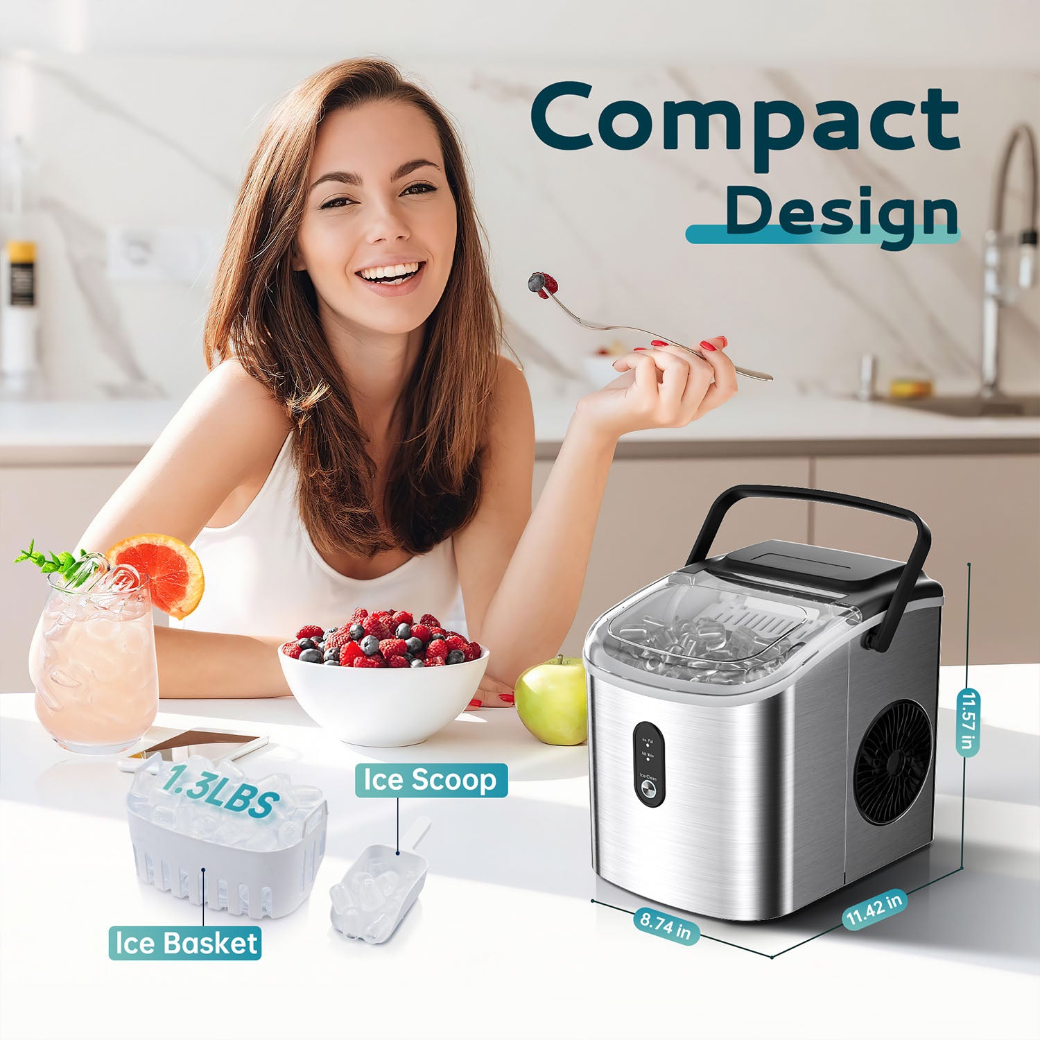 Euhomy online Ice Maker Machine Countertop