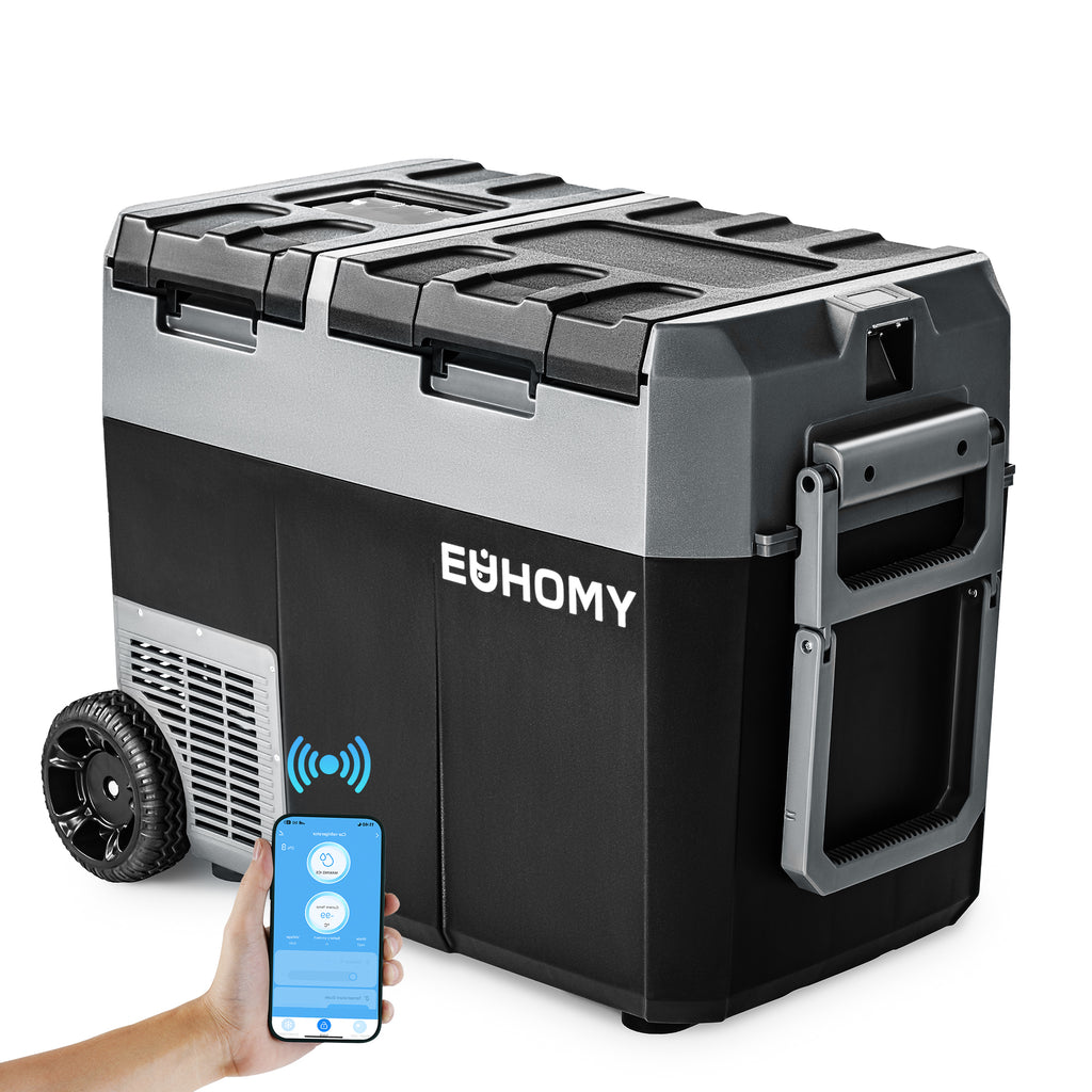 Euhomy: The Electric Cooler With A Fully Automated Ice Maker by