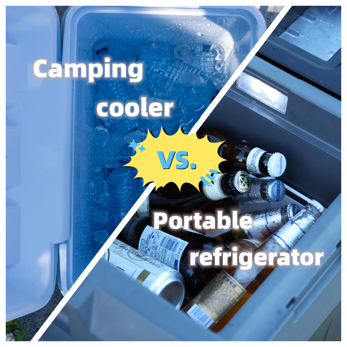 Camping Cooler vs. Portable Refrigerator| Which is Better?