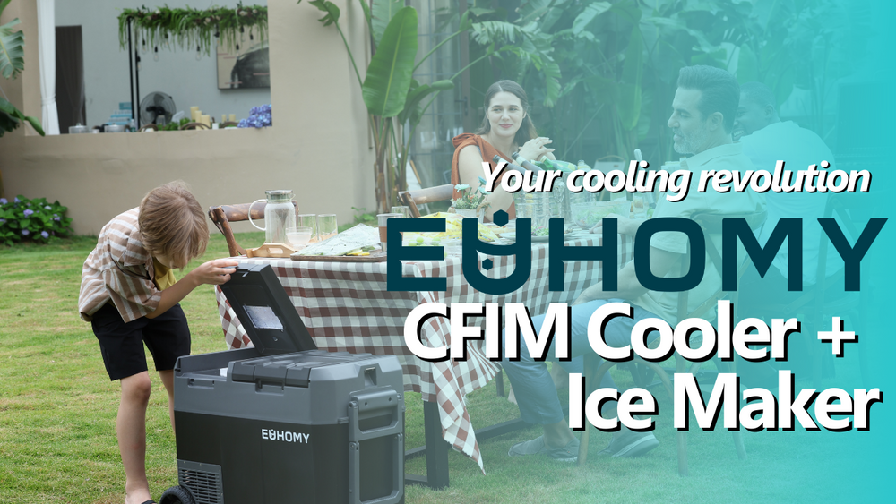 Euhomy CFIM: A Portable Cooler Automatically Drops Ice - Euhomy