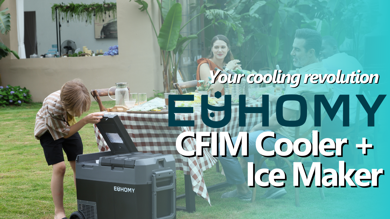 Euhomy CFIM: A Portable Cooler Automatically Drops Ice
