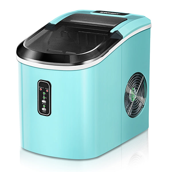 1.5lb Light Blue Arc Bullet Ice Maker IM01C Euhomy