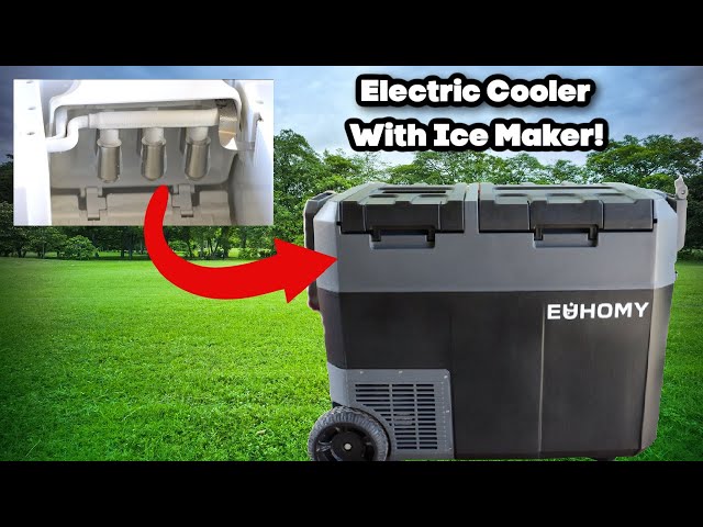 Euhomy Electric Cooler Has A Fully Automatic ICE Maker!