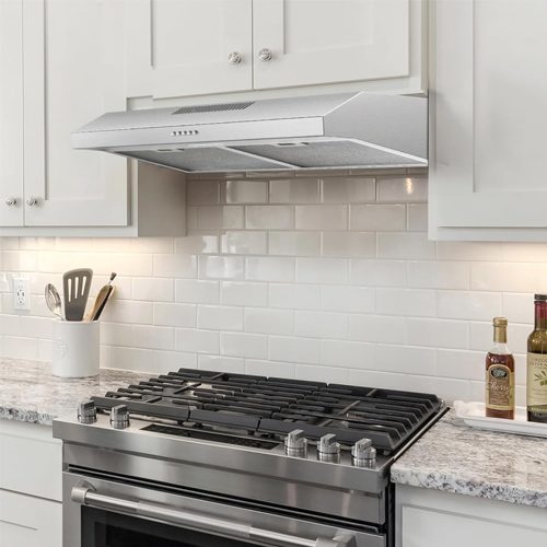 
                      
                        EUHOMY Wall Mount Kitchen Range Hood Sliver
                      
                    