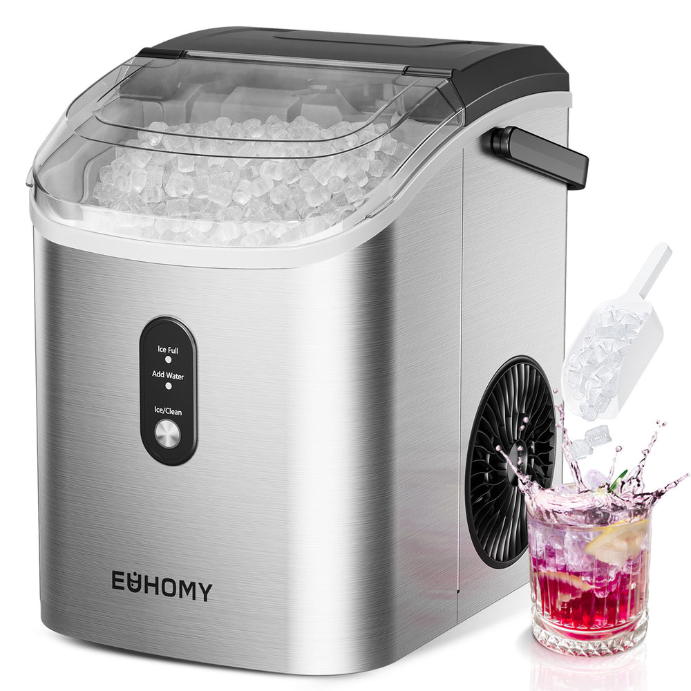 
                      
                        EUHOMY Portable Nugget Ice Maker Countertop Auto-Cleaning Sonic - Euhomy
                      
                    