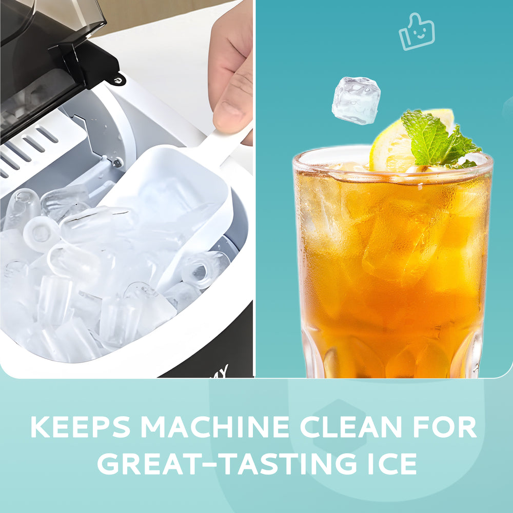 
                      
                        EUHOMY Ice Machine Cleaner Descaler, 16 Fl OZ Ice Maker Cleaner (4 Uses Per Bottle), Ideal Universal Descaling Solution for All Brands Ice Maker
                      
                    