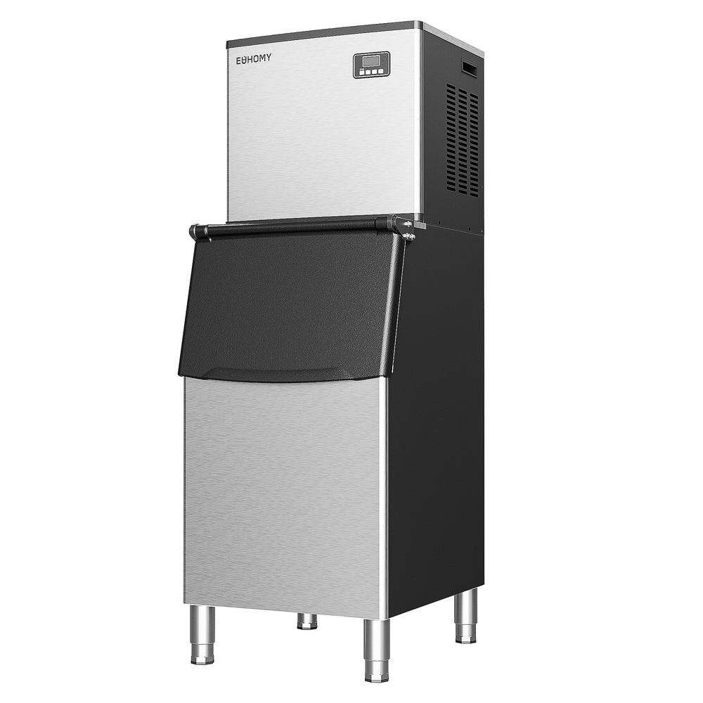 EUHOMY 339/449Lbs/24H Easy Use Commercial Ice Maker Machine Includes 2 Bottles of Cleaner - Euhomy