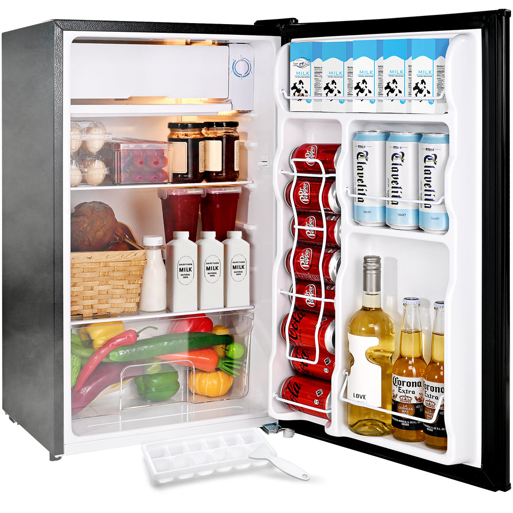 
                      
                        EUHOMY 3.2 Cu.Ft Mini Fridge with Freezer, Single Door Compact Refrigerator - Euhomy
                      
                    