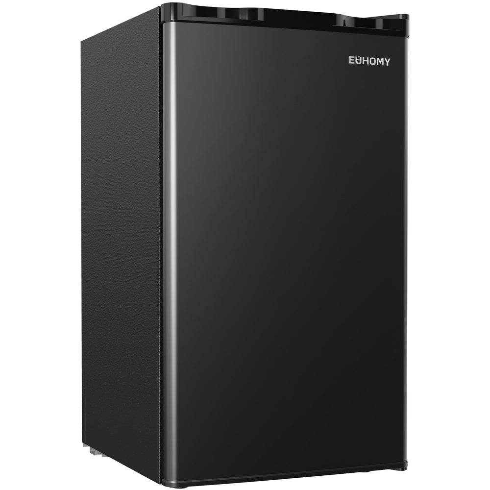 EUHOMY Mini Fridge with Freezer, Single Door Compact Refrigerator - Euhomy