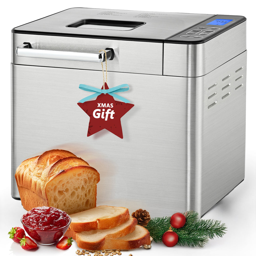 
                      
                        EUHOMY Bread Maker Machine 2LB Bread Maker Ideal for Family Gifts - Euhomy
                      
                    