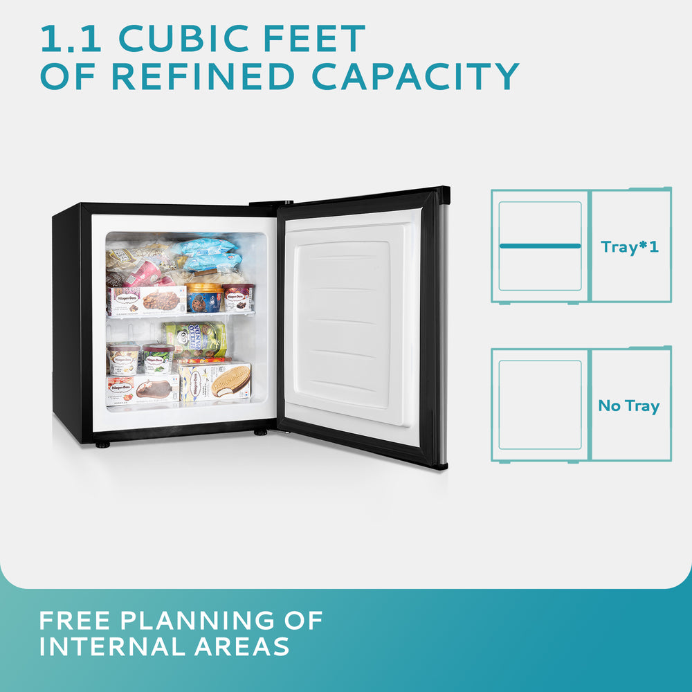 
                      
                        EUHOMY Compact Mini Freezer, Upright freezer Rapid Cooling - Euhomy
                      
                    