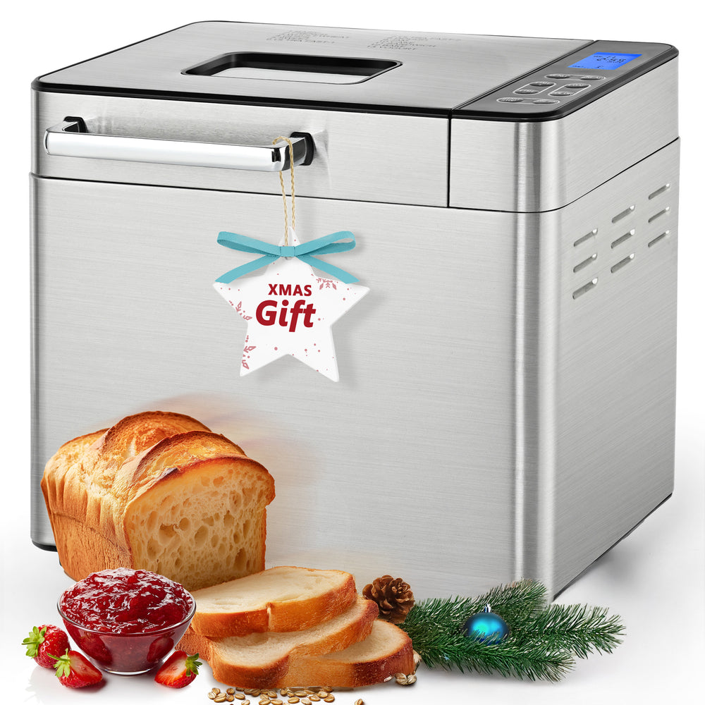 
                      
                        EUHOMY Bread Maker Machine 2LB Bread Maker Ideal for Family Gifts - Euhomy
                      
                    