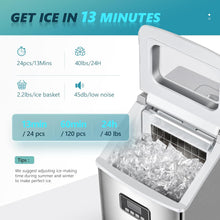 14'' Cube Ice Countertop Ice Maker