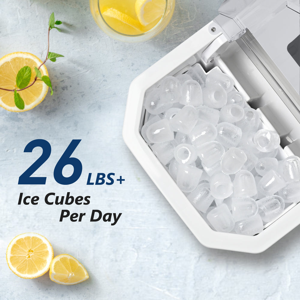 
                      
                        Euhomy Ice Maker Countertop , 26 lbs/24H, Unrivaled Portability - Euhomy
                      
                    