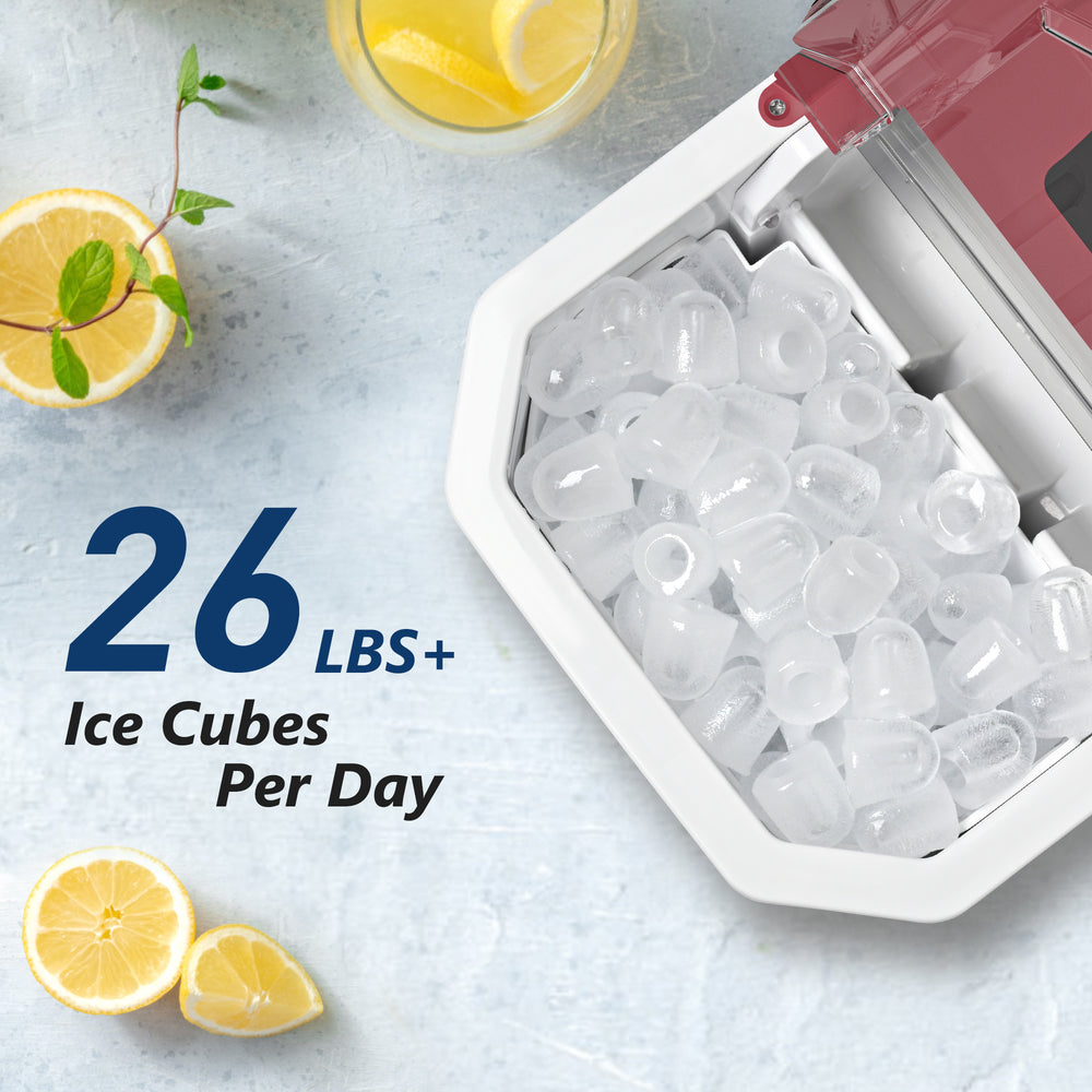 
                      
                        Euhomy Ice Maker Countertop , 26 lbs/24H, Unrivaled Portability - Euhomy
                      
                    