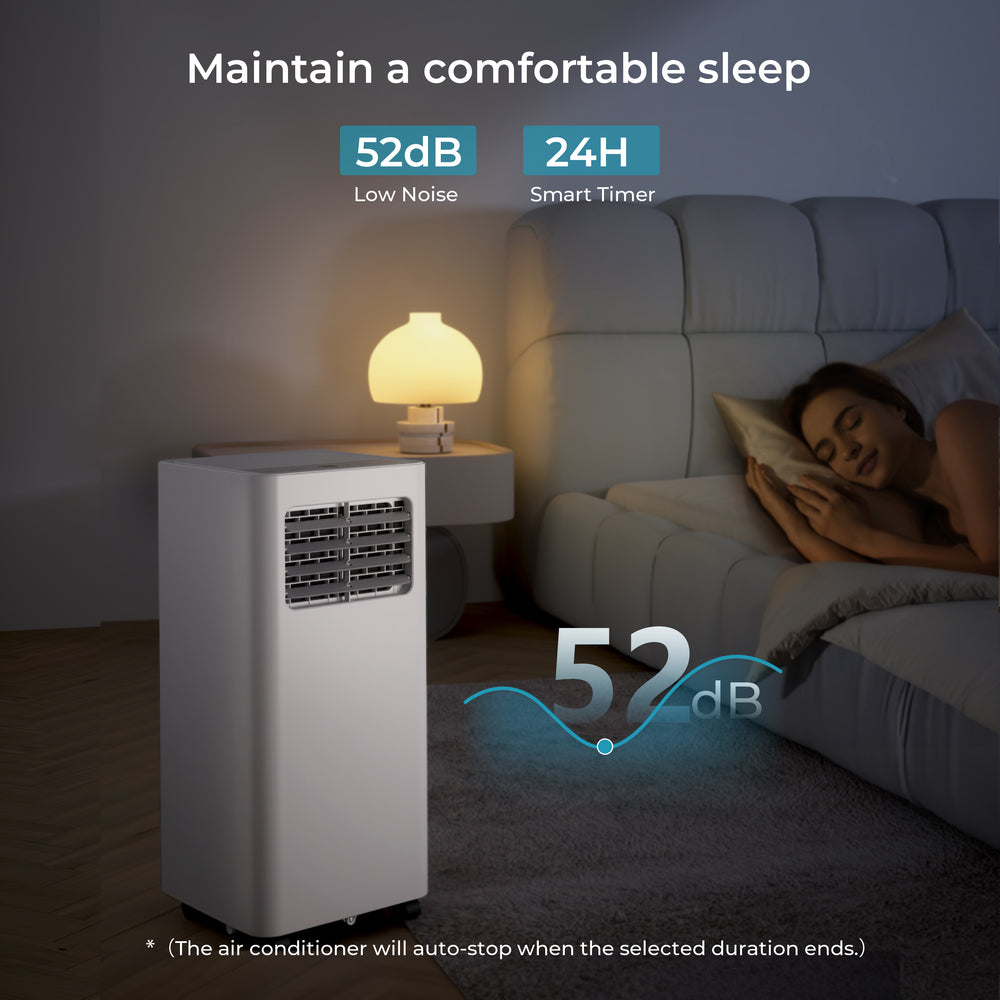 
                      
                        EUHOMY Portable Air Conditioners 3 in 1 Portable Cooling AC with Dehumidifier, Fan, Sleep Modes - Euhomy
                      
                    