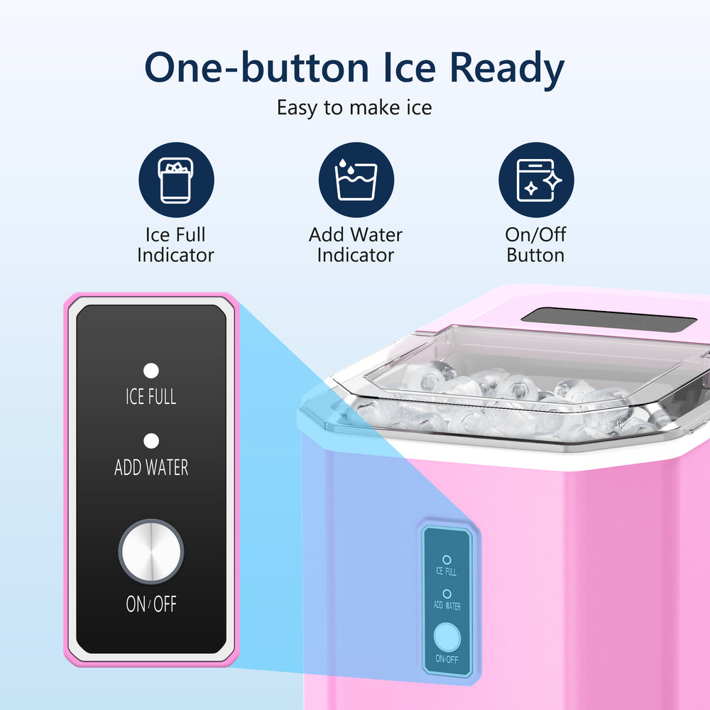 
                      
                        EUHOMY Ice Maker Countertop , 26 lbs/24H, Unrivaled Portability - Euhomy
                      
                    