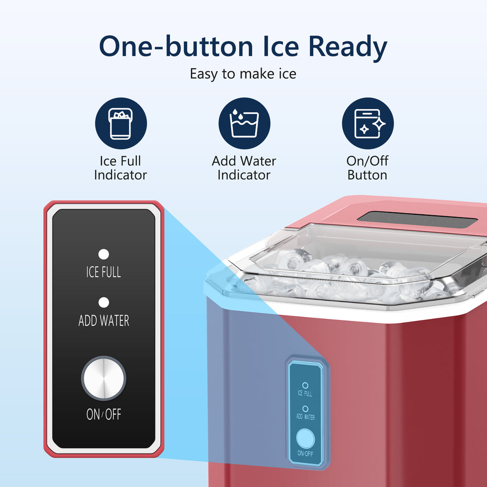 
                      
                        Euhomy Ice Maker Countertop , 26 lbs/24H, Unrivaled Portability - Euhomy
                      
                    