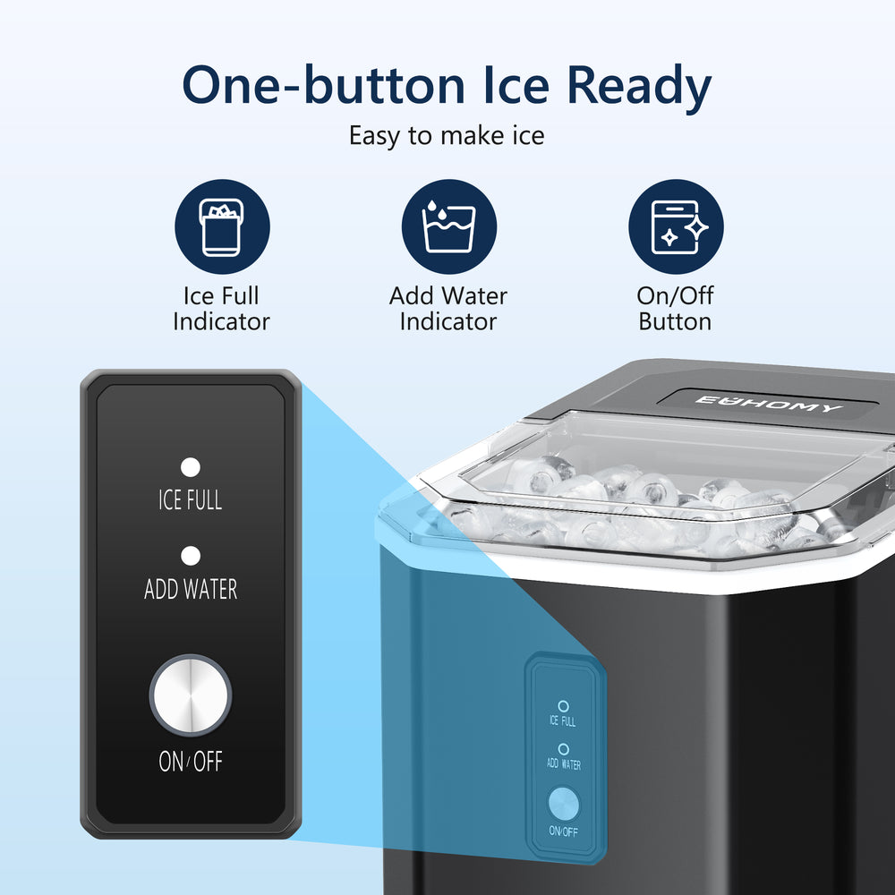 
                      
                        EUHOMY Ice Maker Countertop , 26 lbs/24H, Unrivaled Portability - Euhomy
                      
                    