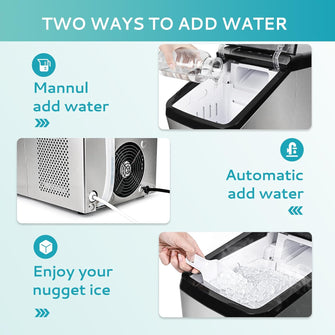 18'' Nugget Ice Countertop Ice Maker