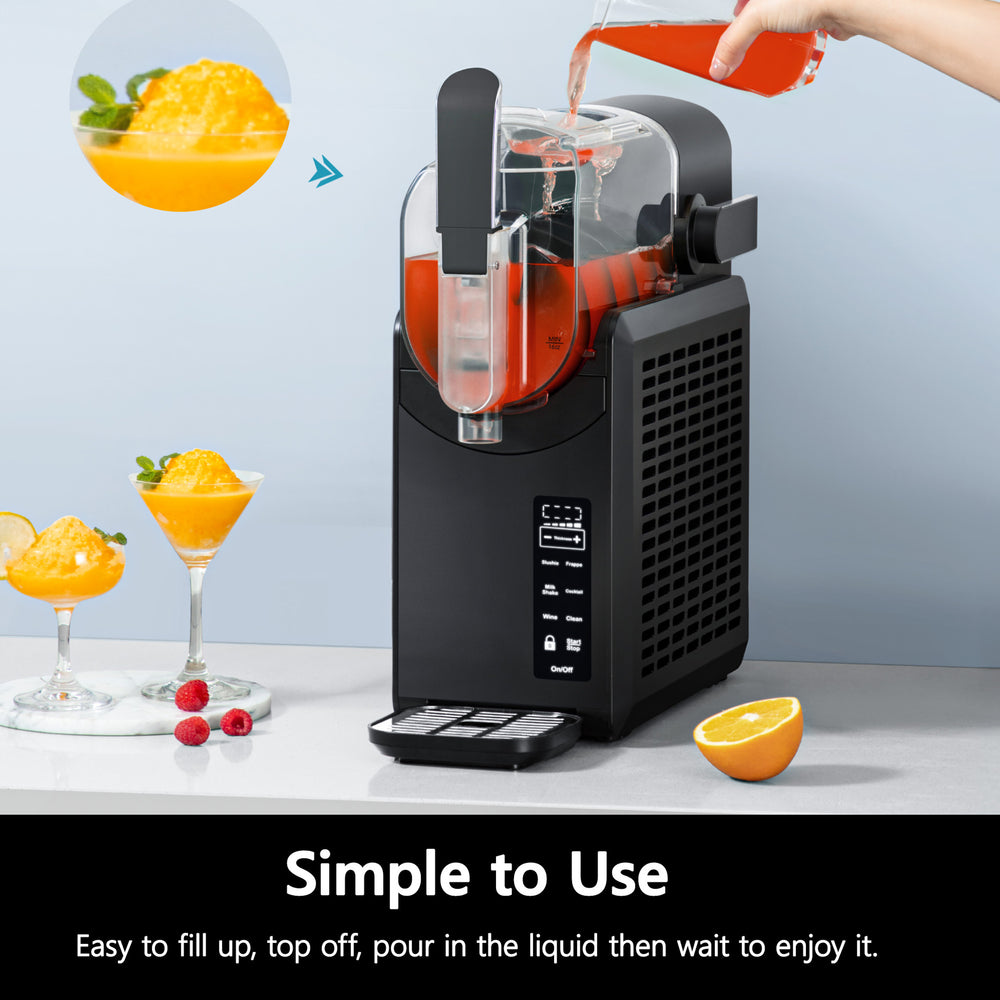 
                      
                        EUHOMY Slushie Machine,No Ice Needed,Slushy Machine for Home with Self-Cleaning
                      
                    