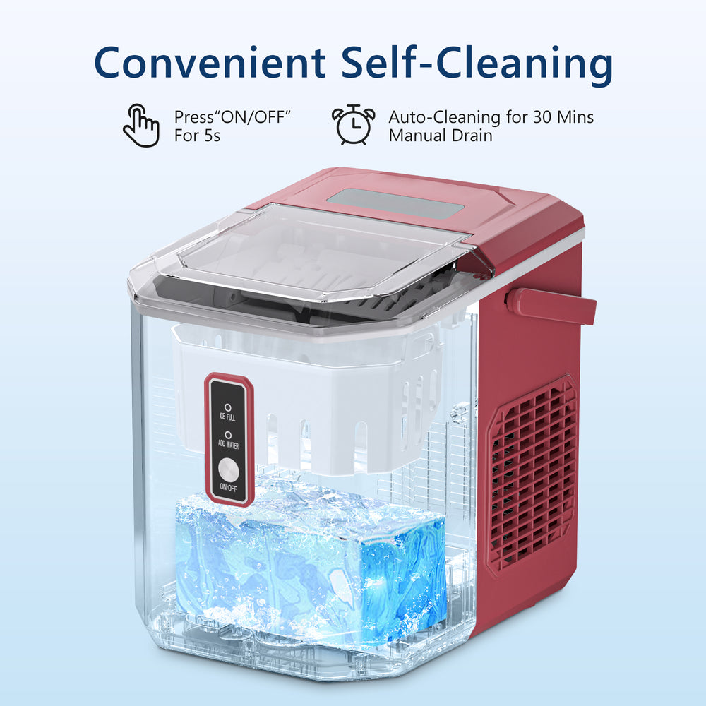 
                      
                        Euhomy Ice Maker Countertop , 26 lbs/24H, Unrivaled Portability - Euhomy
                      
                    