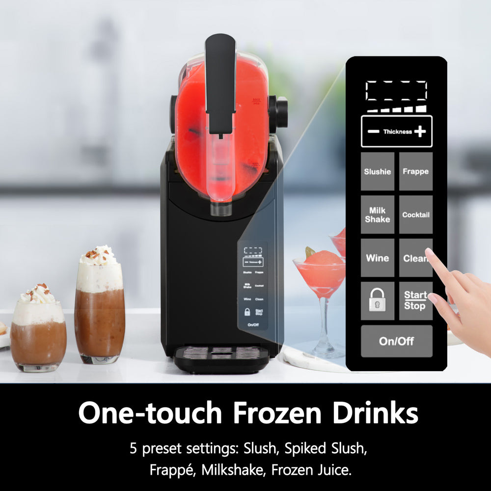 
                      
                        EUHOMY Slushie Machine,No Ice Needed,Slushy Machine for Home with Self-Cleaning
                      
                    