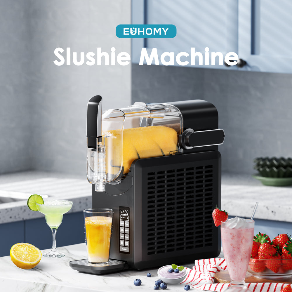 
                      
                        EUHOMY Slushie Machine,No Ice Needed,Slushy Machine for Home with Self-Cleaning
                      
                    