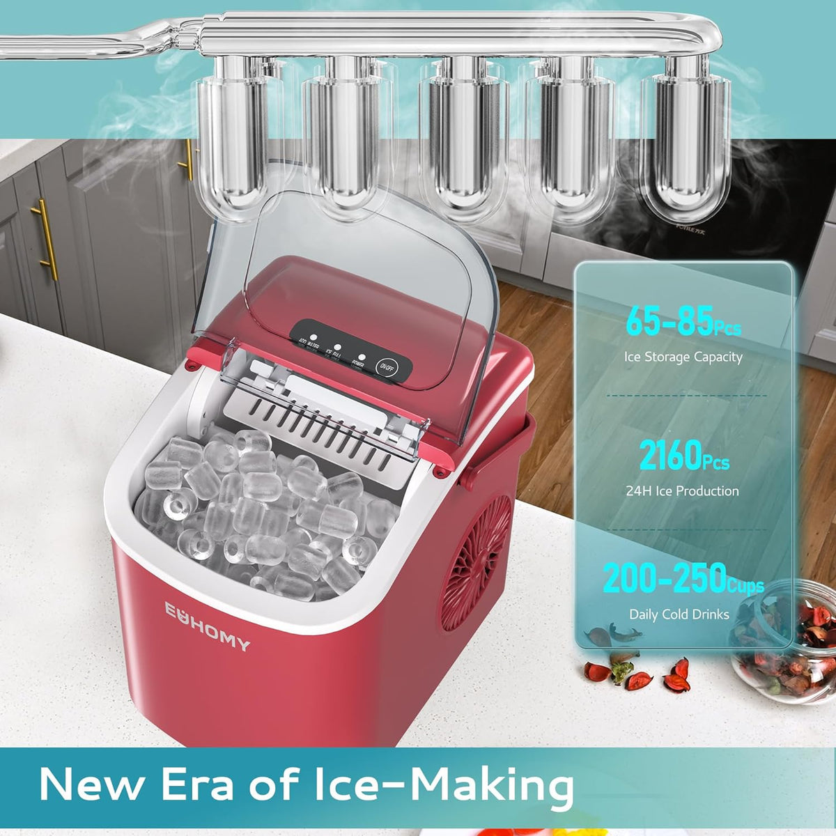 Descaler Filter Ice Machine Descaler EUHOMY Ice Maker Cleaner & Descaler - 12 Use Powder With ...