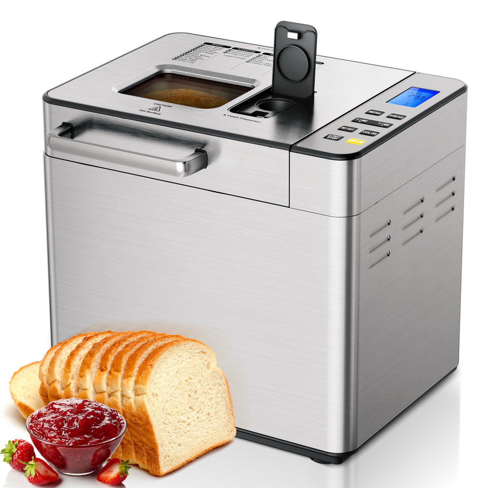 
                      
                        EUHOMY Bread Maker Machine 2LB Bread Maker Ideal for Family Gifts
                      
                    