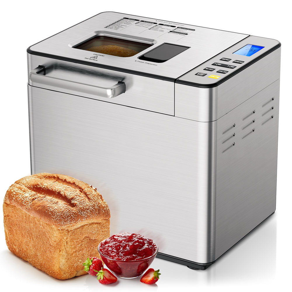 
                      
                        EUHOMY Bread Maker Machine 2LB Bread Maker Ideal for Family Gifts - Euhomy
                      
                    