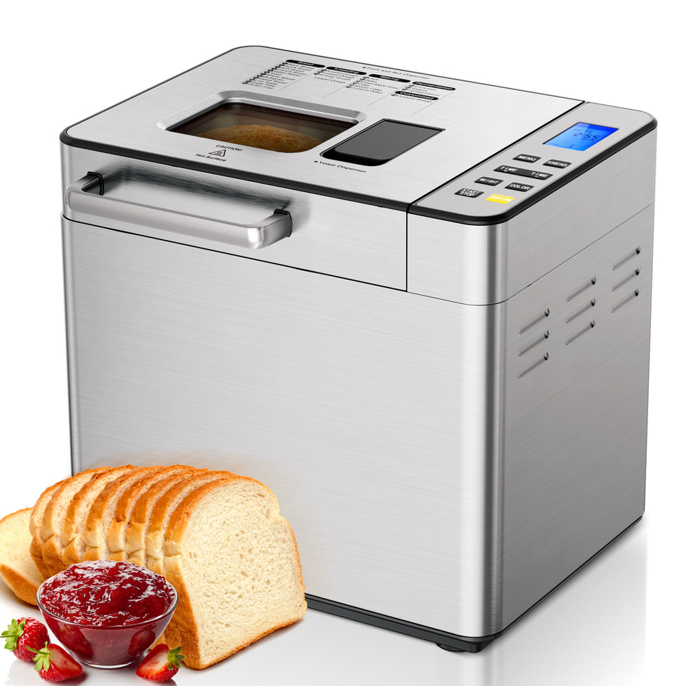 
                      
                        EUHOMY Bread Maker Machine 2LB Bread Maker Ideal for Family Gifts - Euhomy
                      
                    