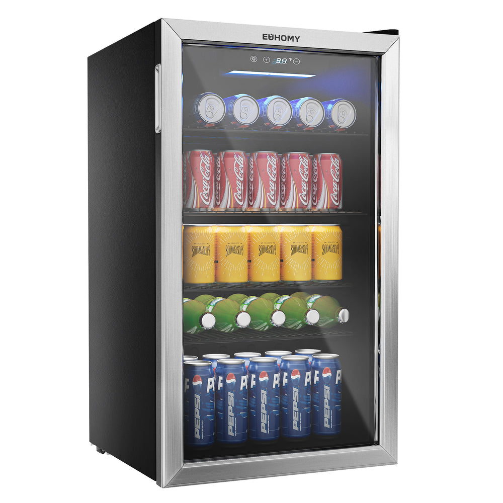 
                      
                        EUHOMY 3.2 Cu.Ft 126 Can Built in & Free Standing Beverage Cooler Wine Cooler - Euhomy
                      
                    