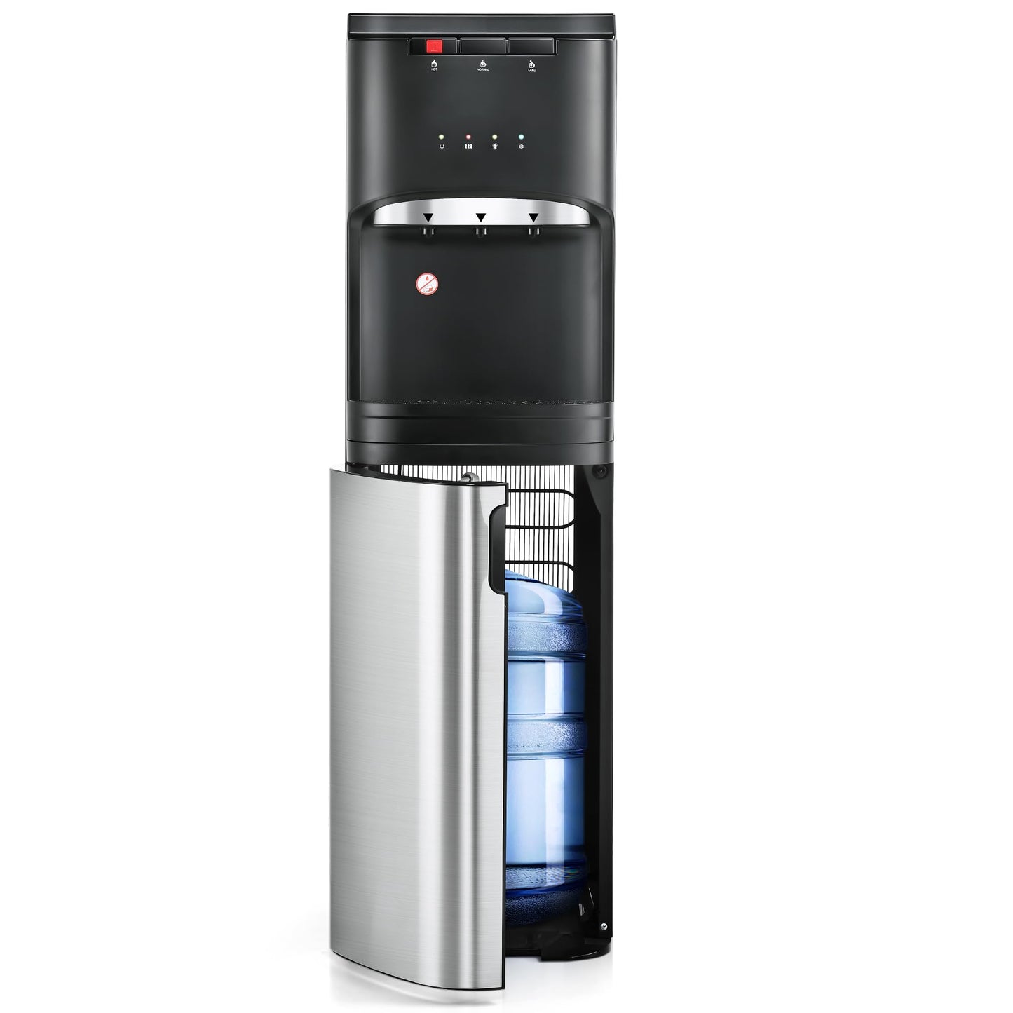 Euhomy Self Cleaning Bottom Loading Water Cooler Dispenser, with UV Lights Stainless Steel