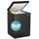 EUHOMY Chest Freezer with Removable Basket, Small Deep Freezer