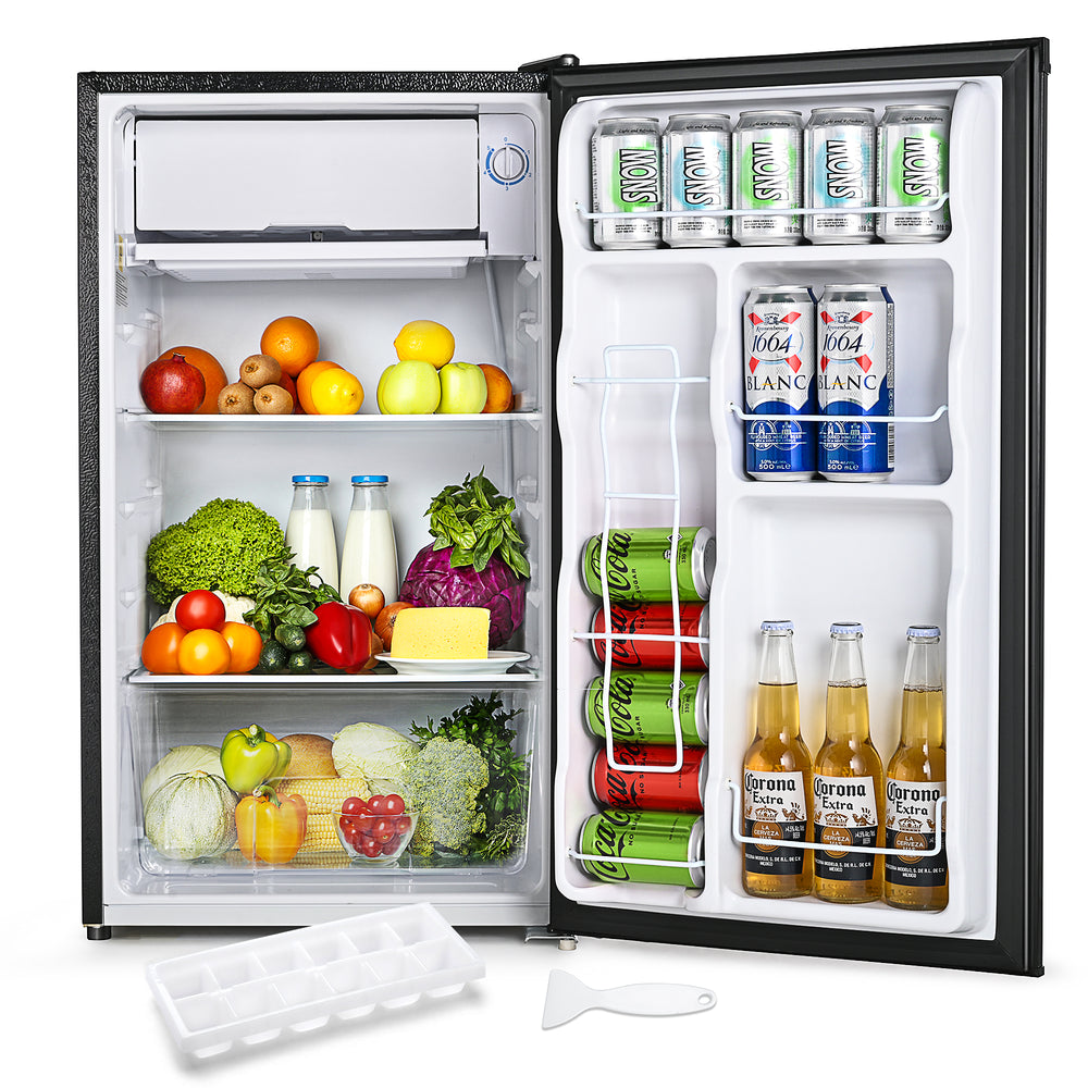 
                      
                        EUHOMY 3.2 Cu.Ft Mini Fridge with Freezer, Single Door Compact Refrigerator
                      
                    