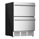 EUHOMY 24 Inch Under Counter Double Drawer Fridge Trustworthy Quality Wine Cooler