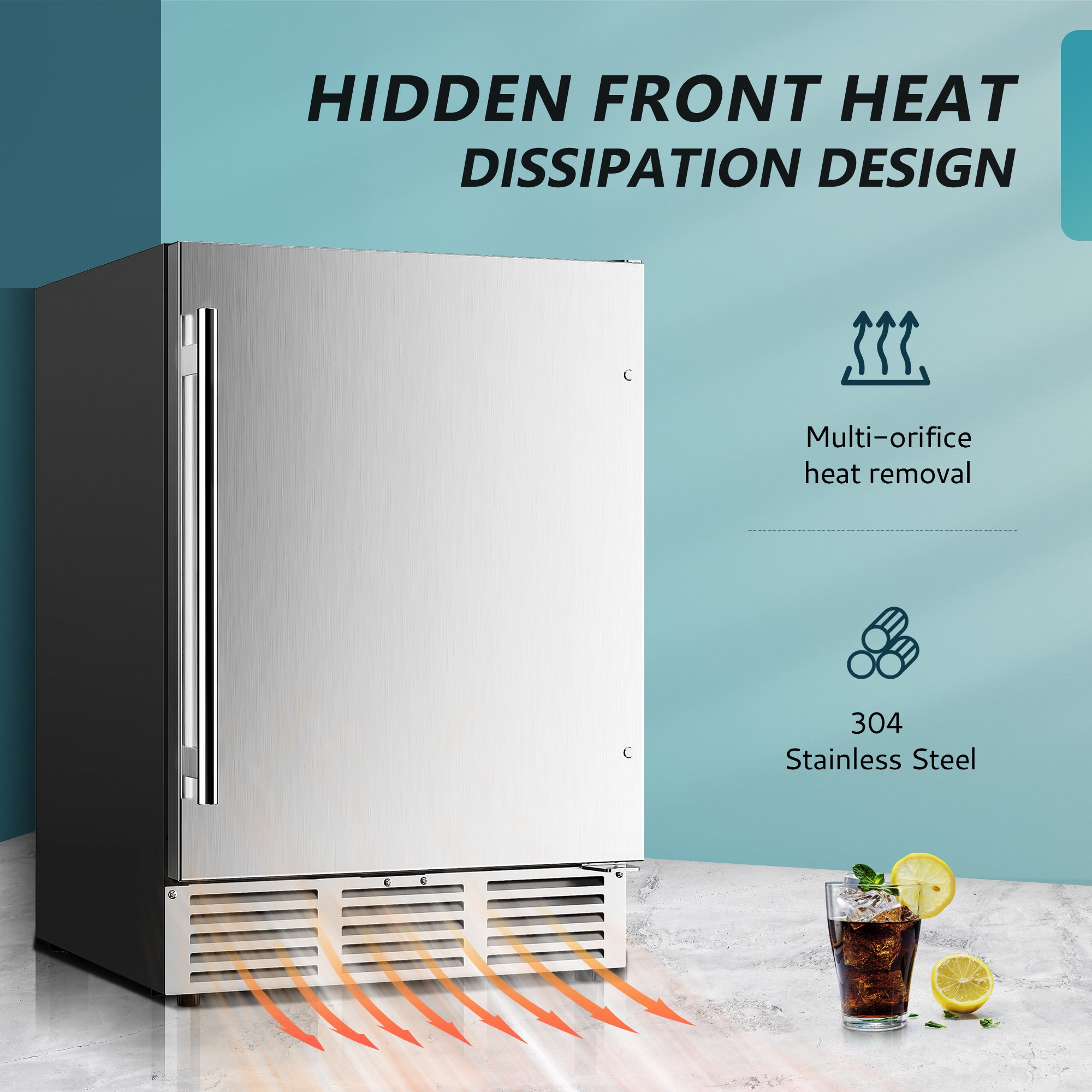 ru-ruru EUHOMY ZX-RU-03 15 Inch Built In Refrigerator Instruction Manual